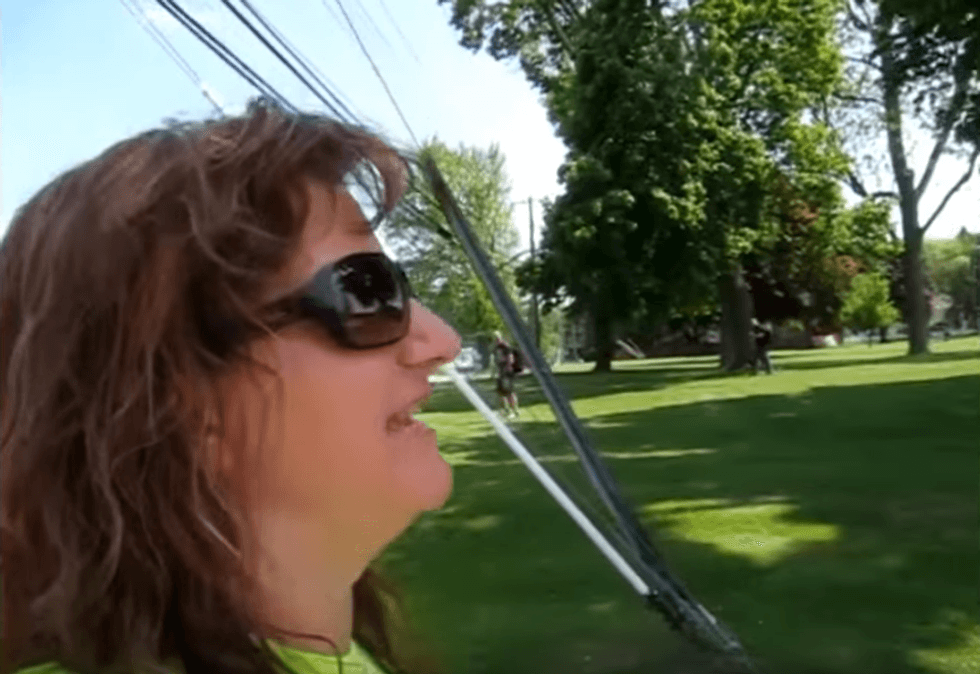 WATCH: Police intervene as crazed anti-trans evangelist screams at teens about bathroom sex