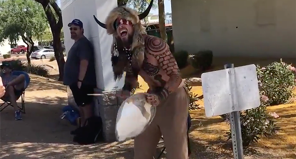 Trump supporters harass reporters for wearing masks ahead of presidential visit: 'It looks weak - especially for men'