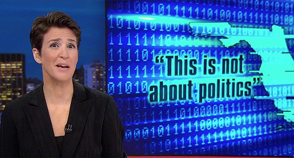 MSNBC's Rachel Maddow blasts Florida's 'impotence' in fighting election hacking after Homeland Security blows them off