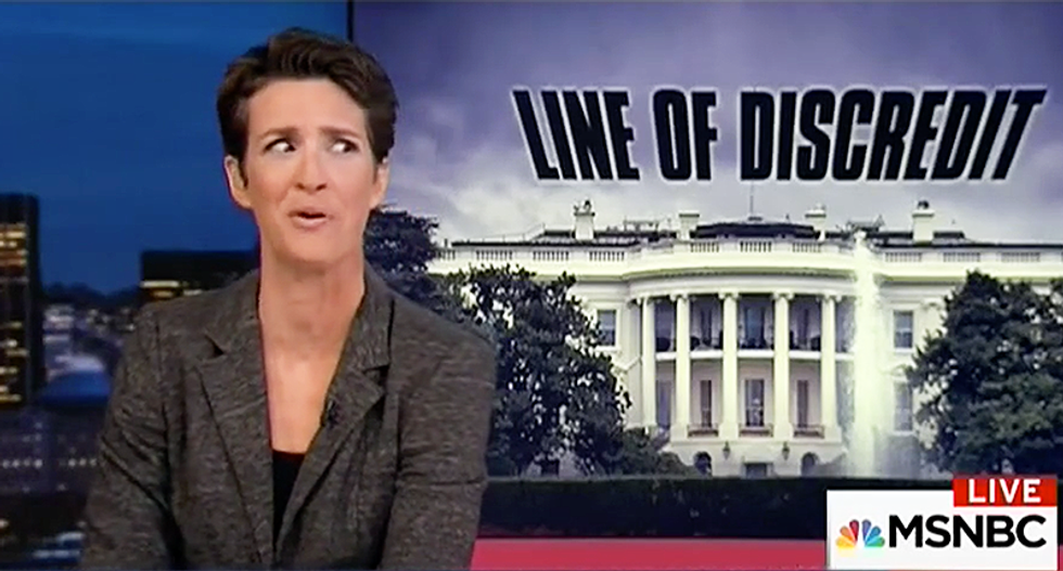‘Heads up': Maddow explains exactly why the Senate GOP wants to halt the Russia probe ‘in its tracks’