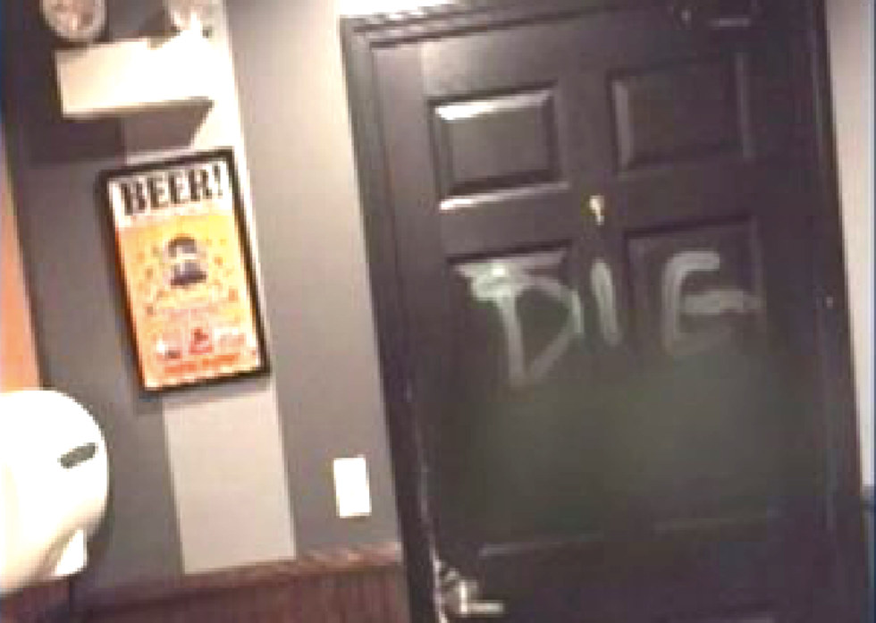 LGBT-friendly Chicago restaurant responds to hateful graffiti with love -- and it’s perfect