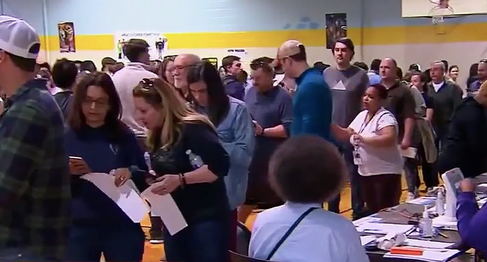 Deadly tornadoes could not destroy Super Tuesday enthusiasm — Tennessee voters waiting over two hours to vote