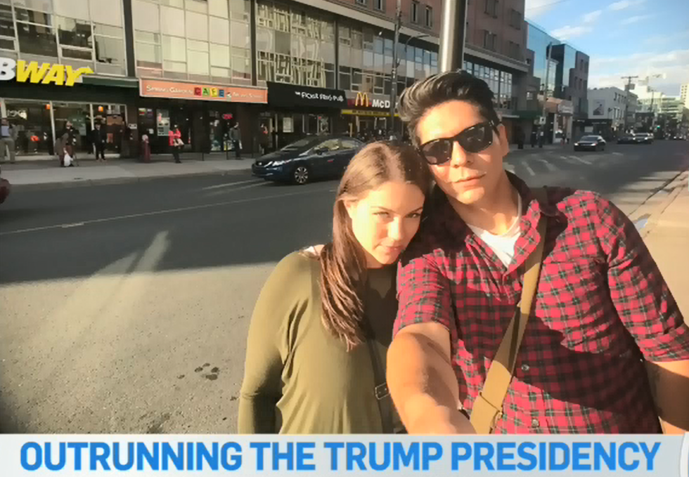 American couple 'afraid' of Trump presidency fleeing to Canada for a 'better quality of life'