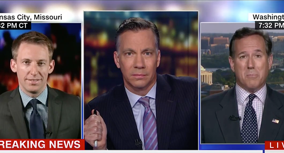 Rick Santorum demands former Secretary of State commit fraud to run a 'sting operation' on 'voter fraud'