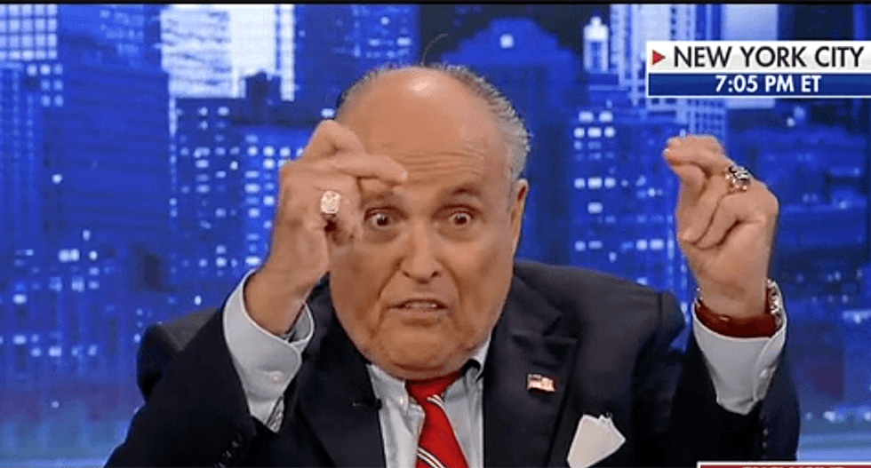 Rudy Giuliani goes completely off the rails in bellowing interview with CNN's Cuomo