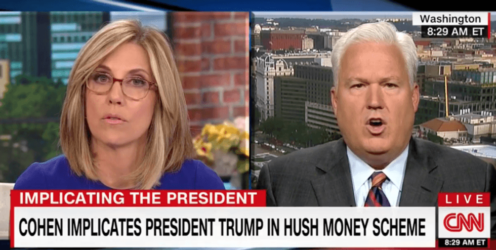 Trump defender Matt Schlapp tries to downplay Cohen's crimes -- and gets hammered by CNN's Alisyn Camerota
