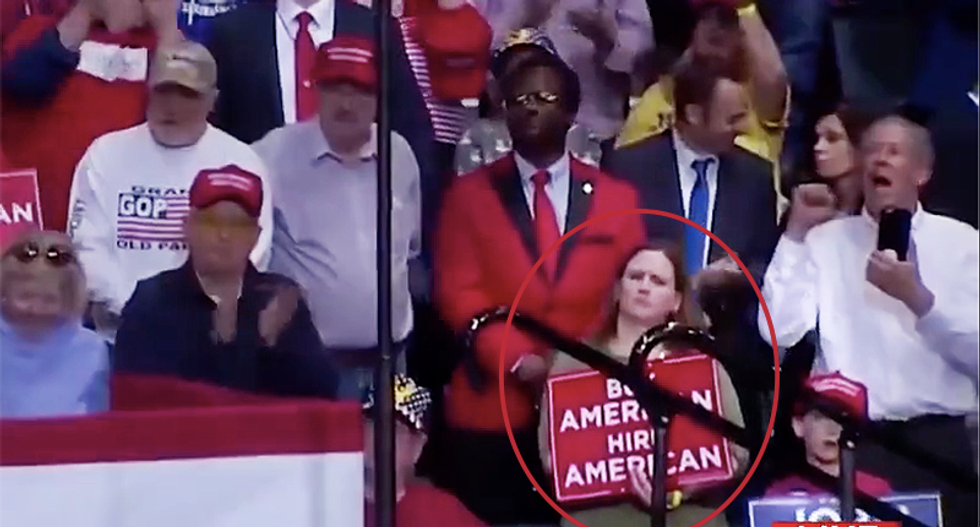 Former Trump voter switches to the Democrats after attending president’s Michigan rally