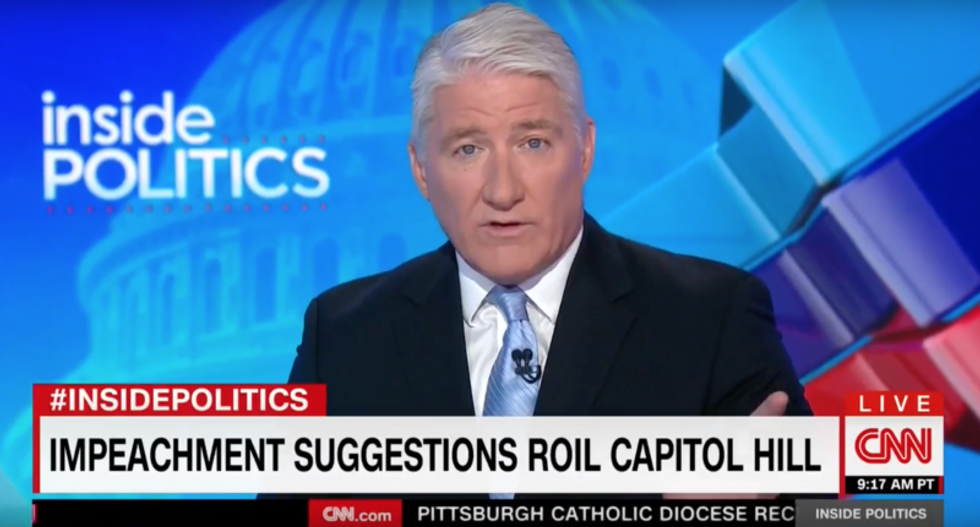 CNN's John King mocks the GOP as the 'Grand Ostrich Party' for trying to downplay Cohen's guilty plea