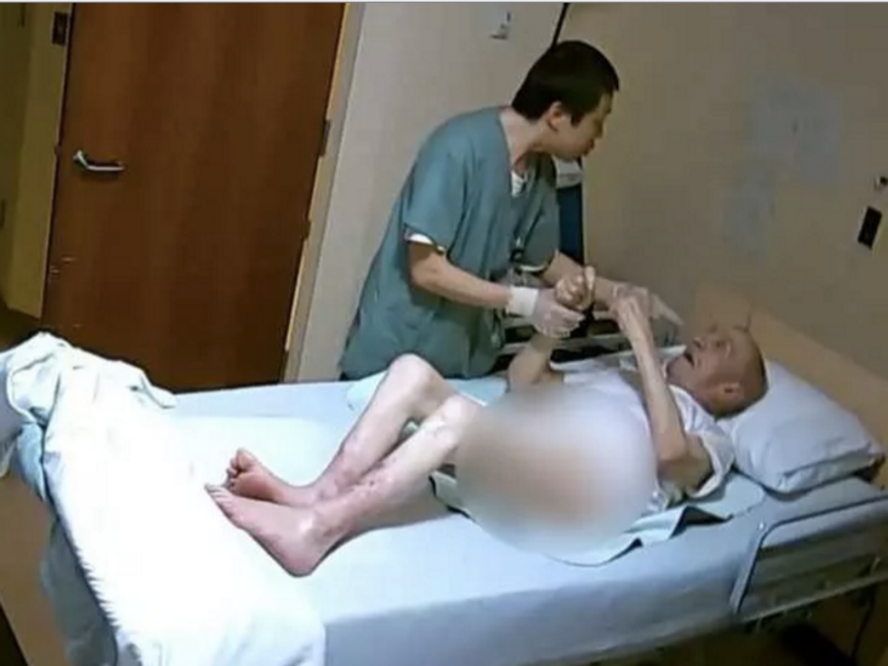 WATCH: Helpless 89-year-old dementia patient punched 11 times by cold-hearted care worker