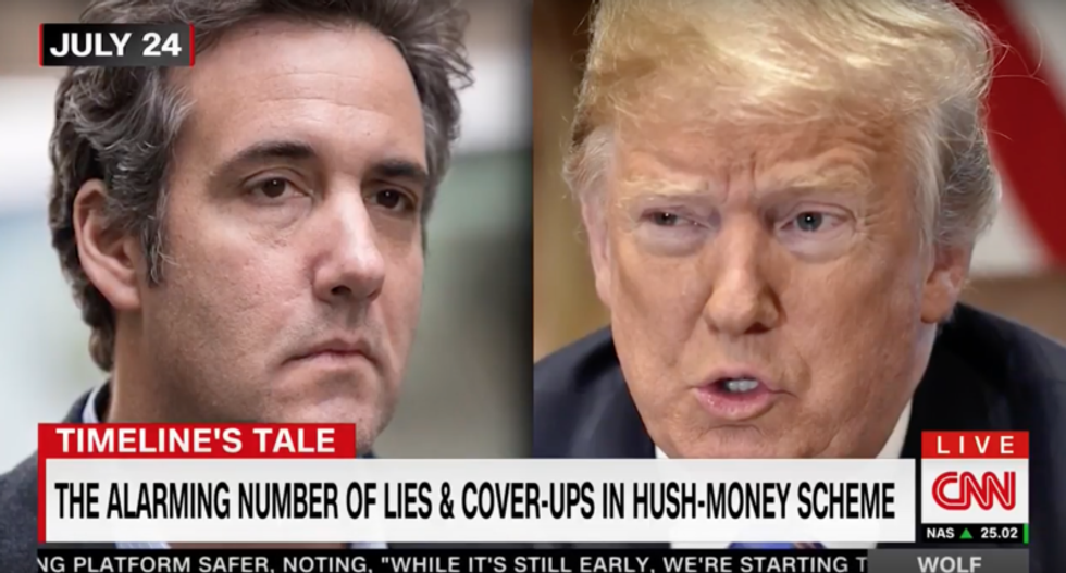 CNN timeline on Stormy Daniel’s hush-money reveals the 'alarming number of lies’ Trump told