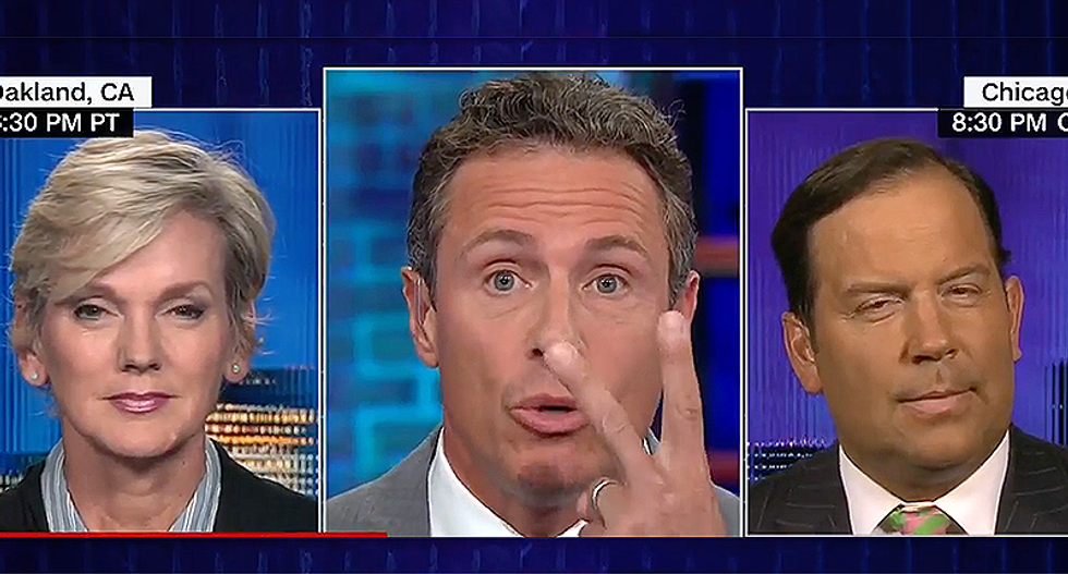 CNN's Chris Cuomo rips Trump-lover over wrong fact-check: 'No! You check your facts'