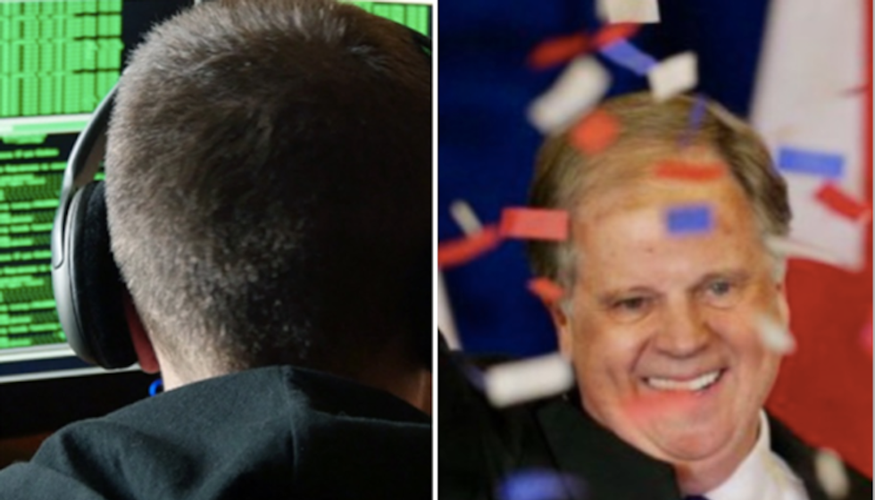 Twitter bots and 'satire' news sites spread Alabama 'vote fraud' story hoping to overturn Doug Jones victory
