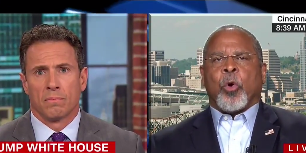 Trump 'vote fraud' panelist left sputtering after Cuomo hammers him for ‘not looking at Russian hacking’