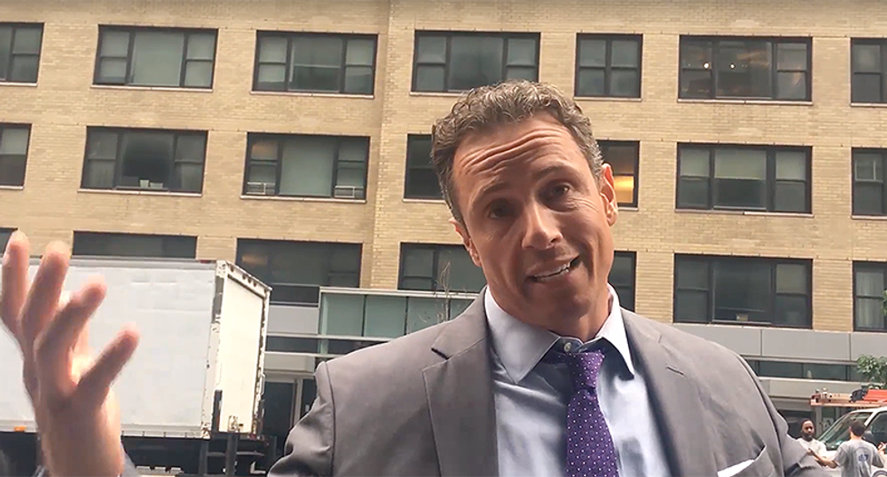 ‘Think about who you are defending’: CNN's Chris Cuomo hits back at right-wingers in ambush interview