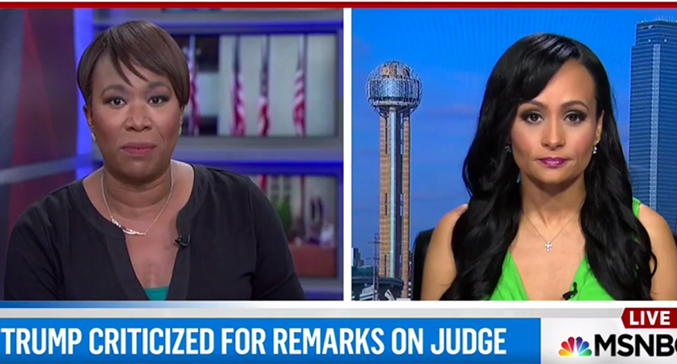 Joy Reid and Lawrence O'Donnell nail Katrina Pierson for attempt to blame media for Trump's racism