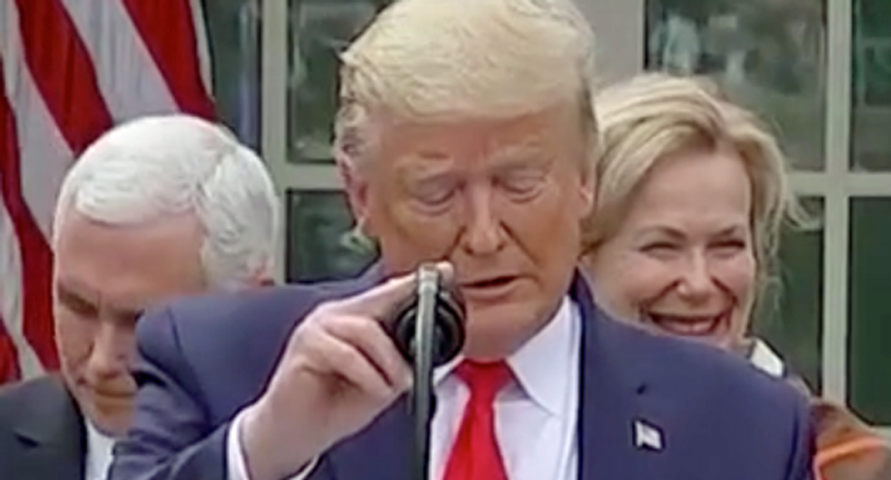 Could Donald Trump have infected his entire Coronavirus Task Force during press conference?