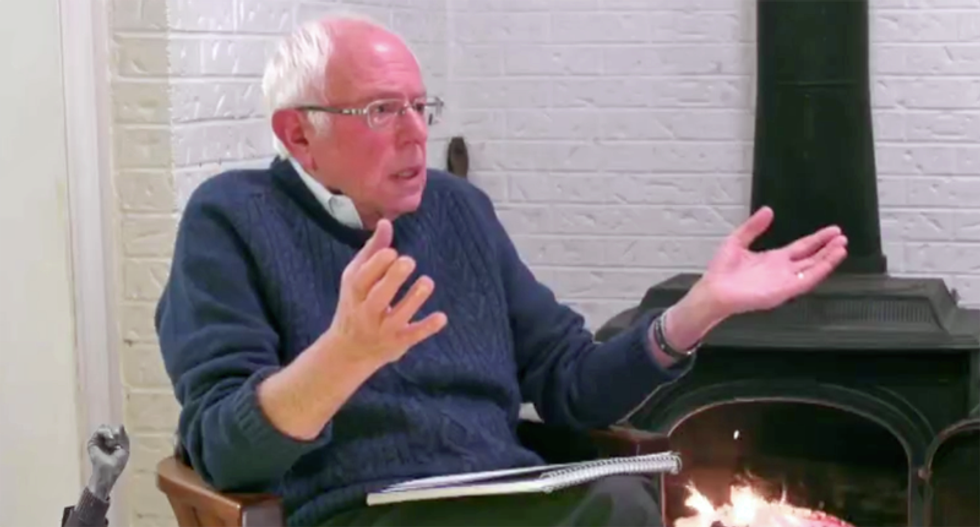 Bernie Sanders mocks claims alleging the 'Deep State' sabotaged his presidential campaign