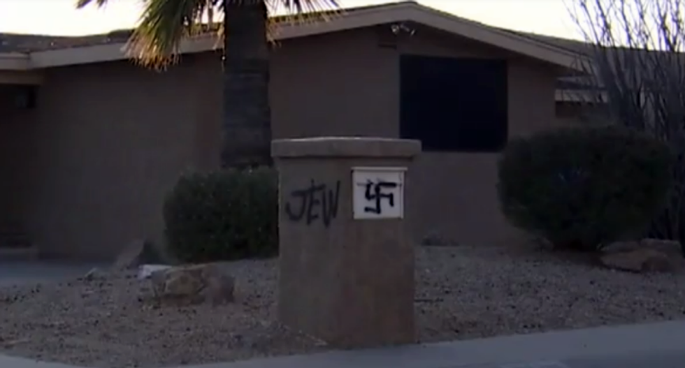 ‘We’re not scared — we’re not ashamed’: Phoenix anti-Semitism victims won’t ‘back down' from graffiti vandals