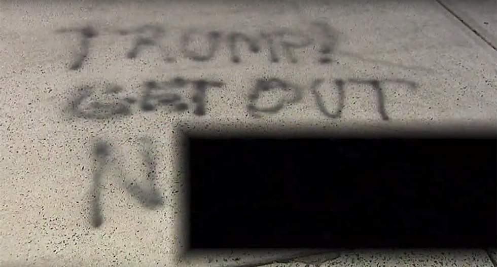 'Get out n******': Immigrant doctors awaken to Trump-fueled racist graffiti on South Carolina home