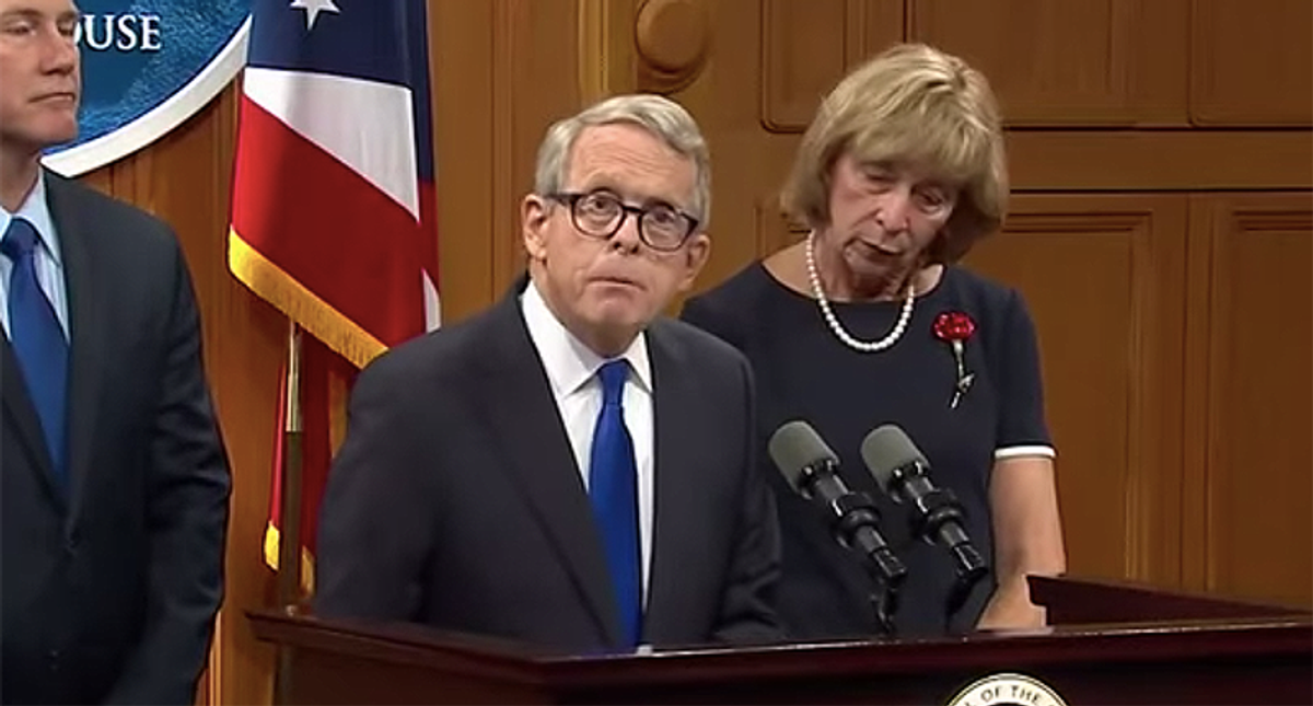 Are all MAGAs this dumb?' Trump slammed as DeWine blames 'internet' for debunked lie
