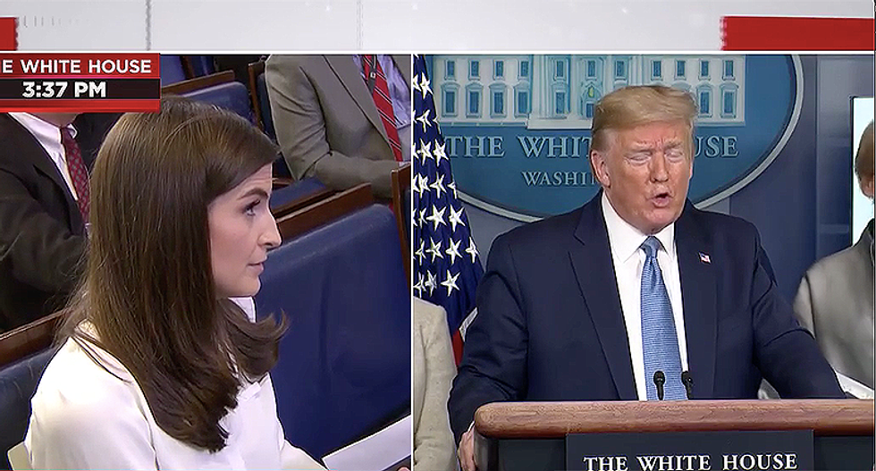 CNN reporter calls out Trump to his face: ‘Yesterday you said this was under tremendous control’