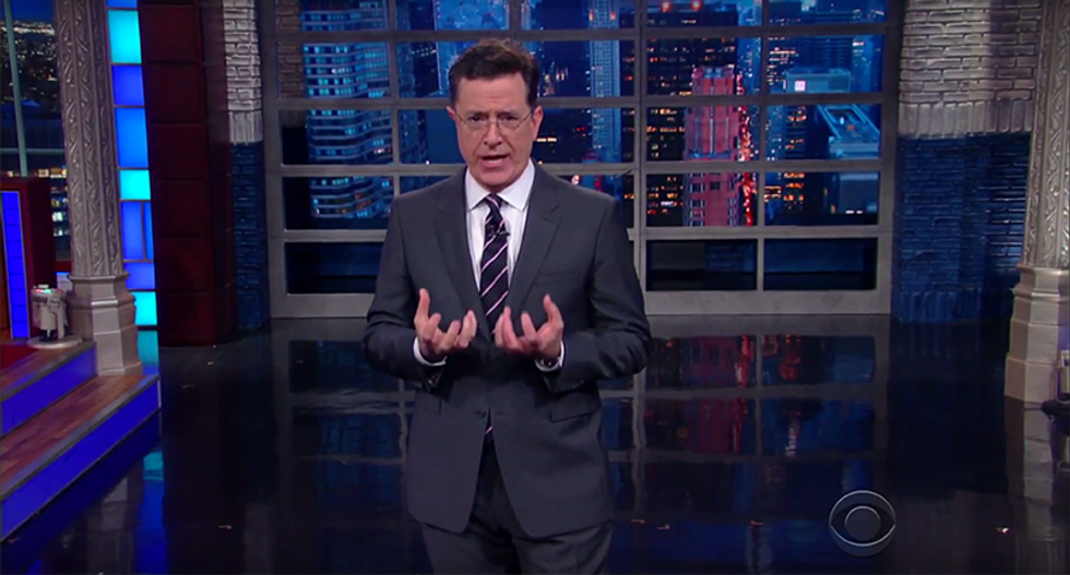 Colbert rips Giuliani’s racism denial: ‘Racists don’t exist- they’re like unicorns and his sense of shame'
