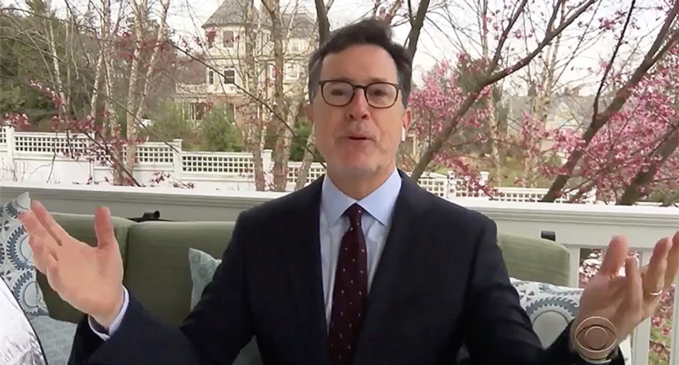Colbert issues profound message amid Trump's 'fat-fingered' Twitter typos