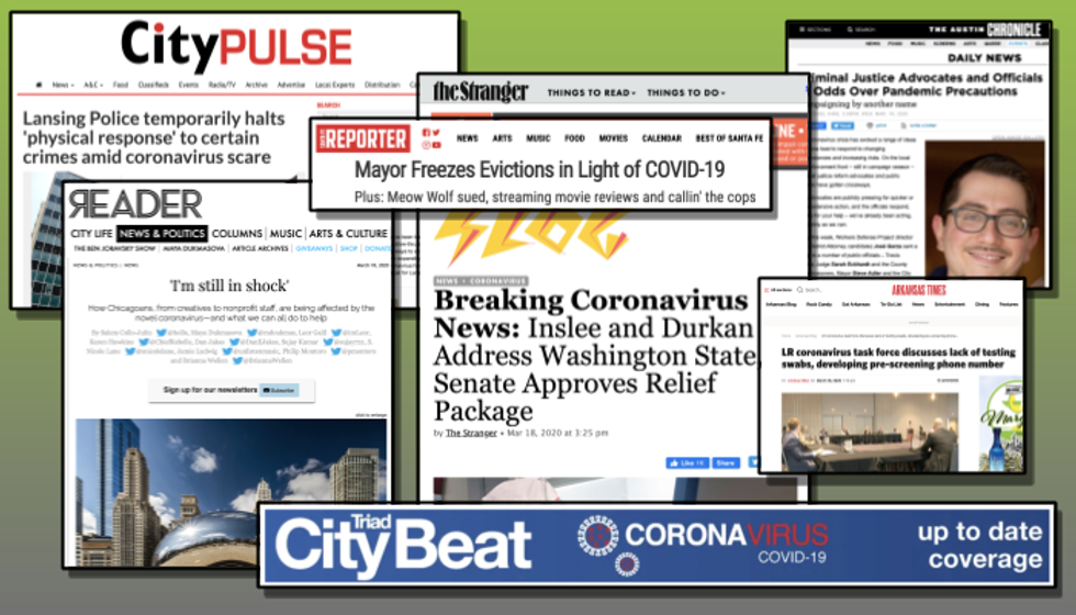 COVID-19 in your hood: Your local newsweekly needs your support right now -- and you need them