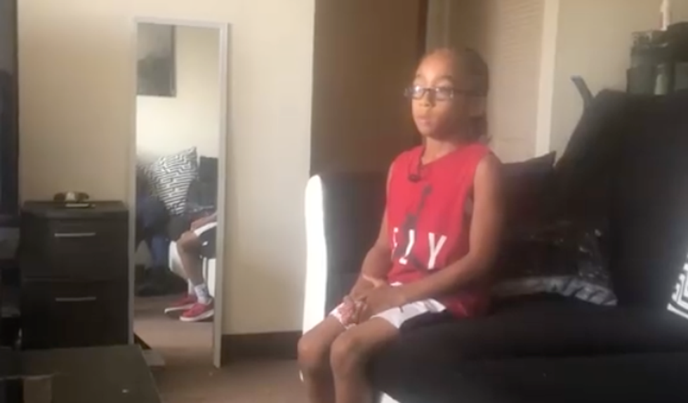 White woman evicted after video shows her slamming a door in a black boy's face and calling him a slur