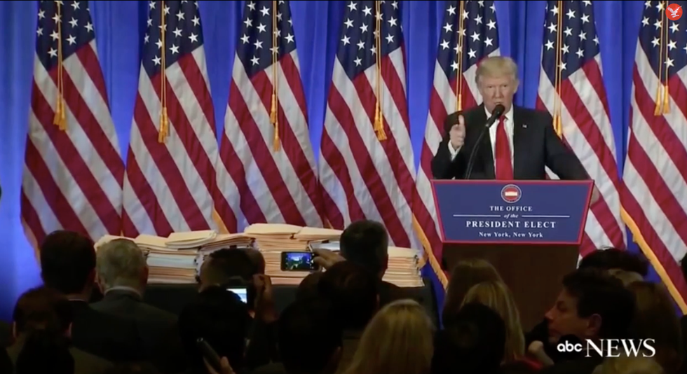 Trump caught in another lie: Paperwork reveals he never stepped away from multiple businesses