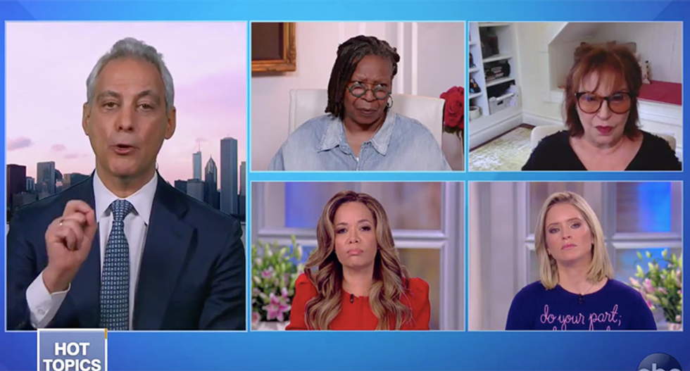 The View hosts tell TV networks not to air Trump's briefings anymore because they're causing more harm than good
