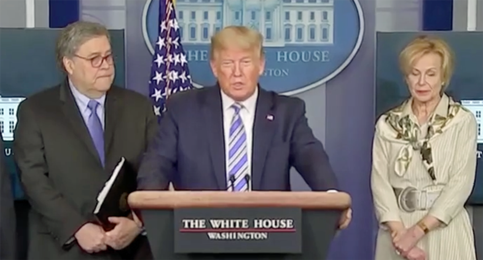 ‘America will soon be open for business’: Trump vows he will not ‘let the cure be worse than the problem’