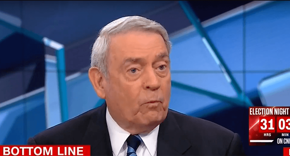 ‘Words fall far short of deeds’: Dan Rather rips Trump for denouncing anti-semitism -- and keeping Bannon