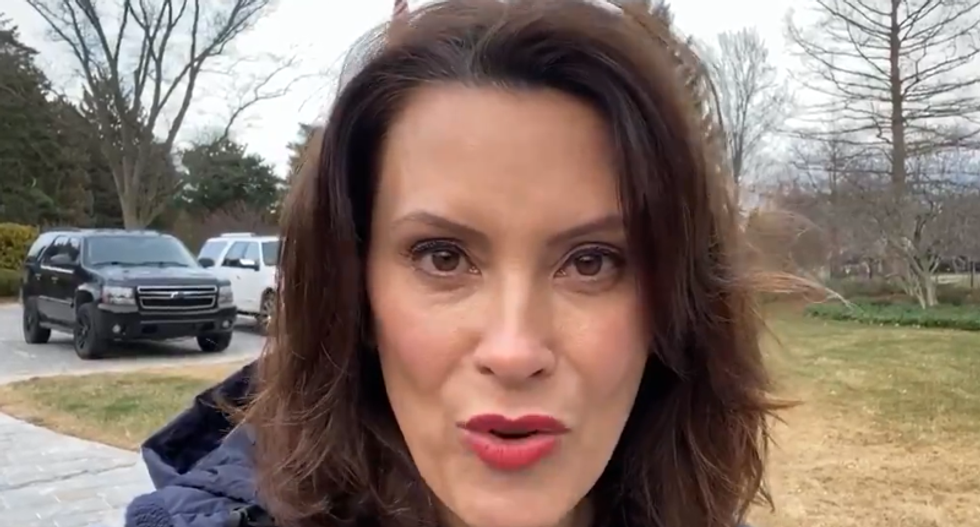 Michigan's Gretchen Whitmer tells Trump that 'viciously attacking governors' isn't helping