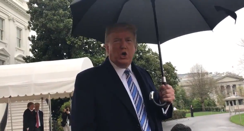 WATCH: Trump suggests he may impose quarantine on New York and surrounding states