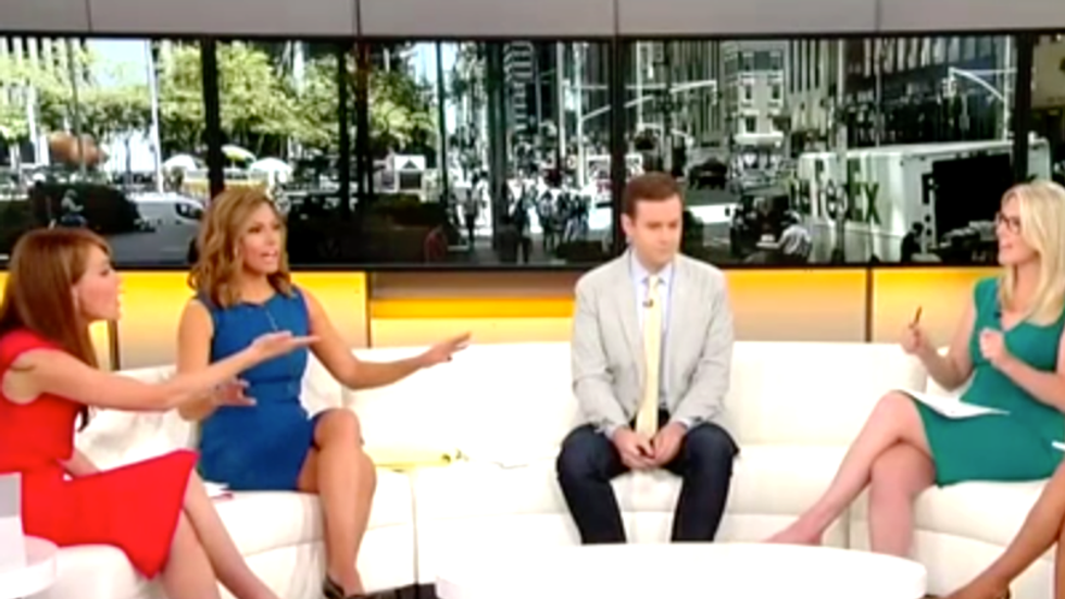 Fox host yells at her colleague for saying wage growth under Trump isn’t great