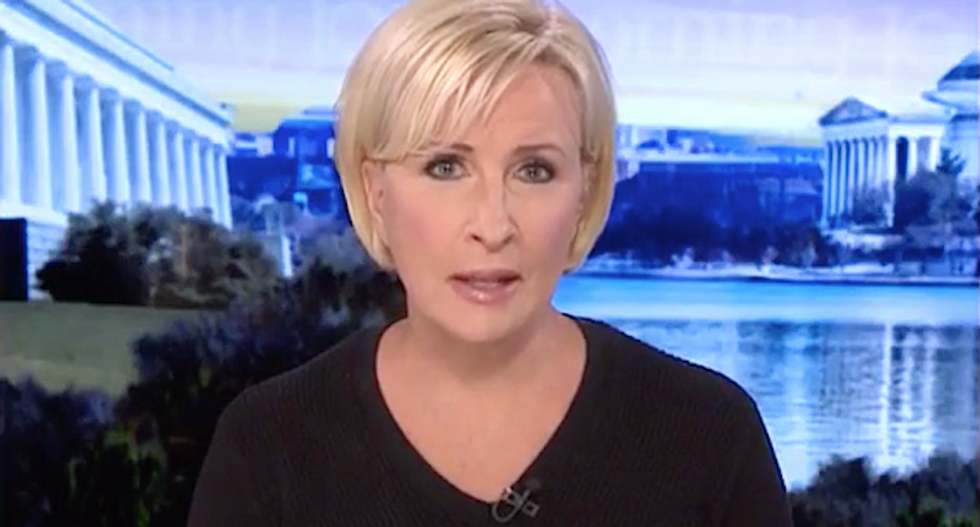 'He can't fight this reality with his mouth': MSNBC's Mika shreds Trump for lying about coronavirus as his supporters die