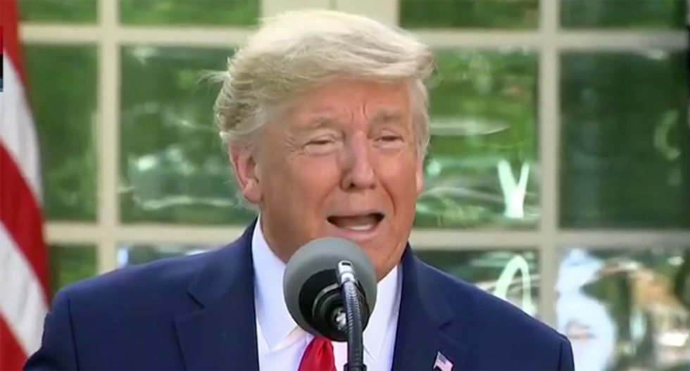 Trump threatens to leave press briefing after being asked about his coronavirus testing failures