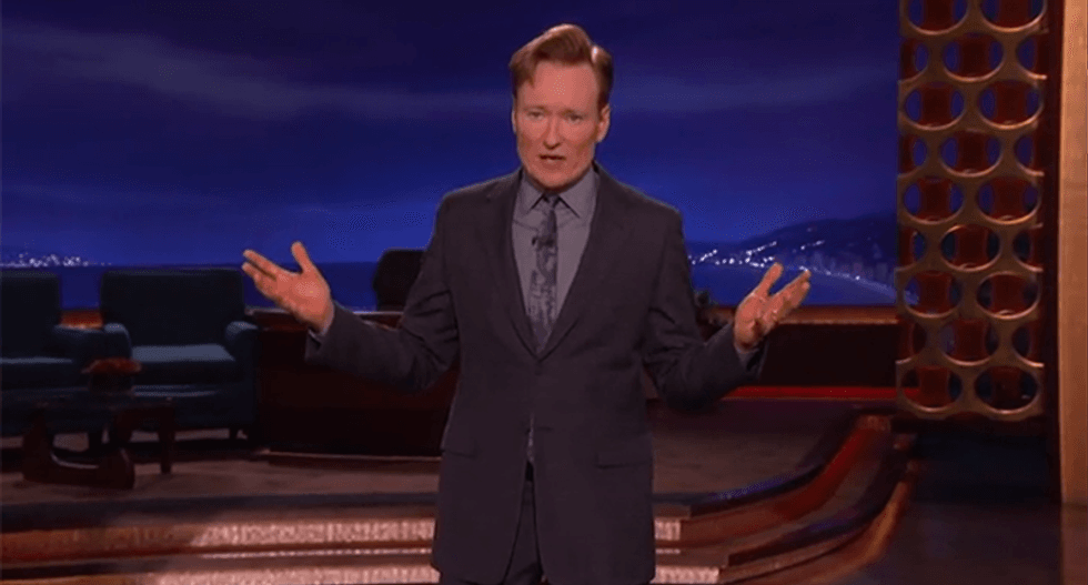 Conan calls for ban on military weapons: ‘They have no place in civilian life’