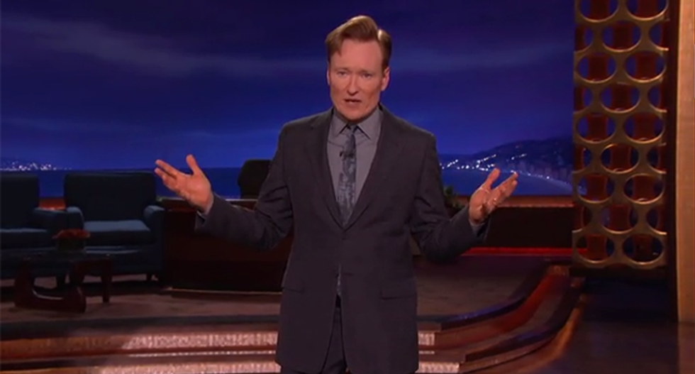 Conan calls for ban on military weapons: ‘They have no place in civilian life’