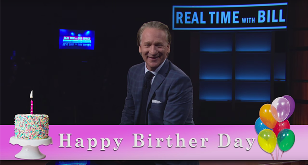 Bill Maher wishes Trump a hilarious 70th birthday: ‘Go for broke — like your casinos’
