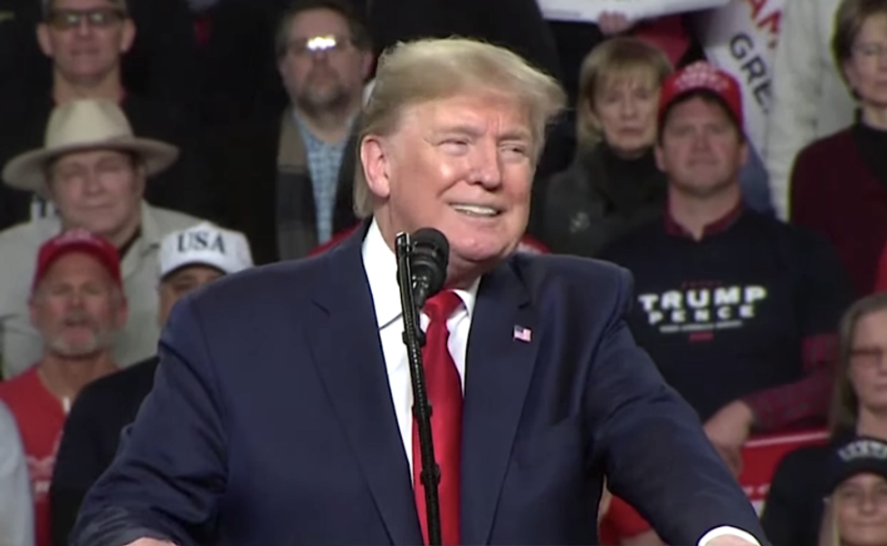 Trump’s unhinged Ohio rally shows why Congress must quickly rein in his war powers: op-ed