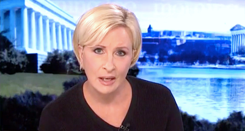 'The emperor's clothes fall off every day!' MSNBC's Mika scorches Trump for blaming everyone but himself for COVID-19 tragedy
