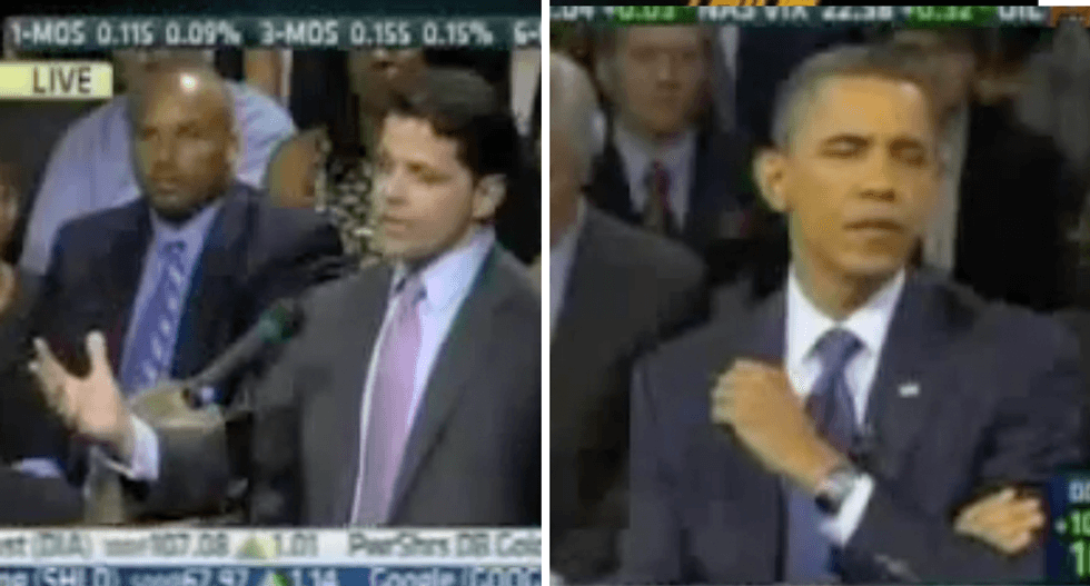 WATCH: Obama once gave new Trump hire Scaramucci an embarrasing Wall St. history lesson