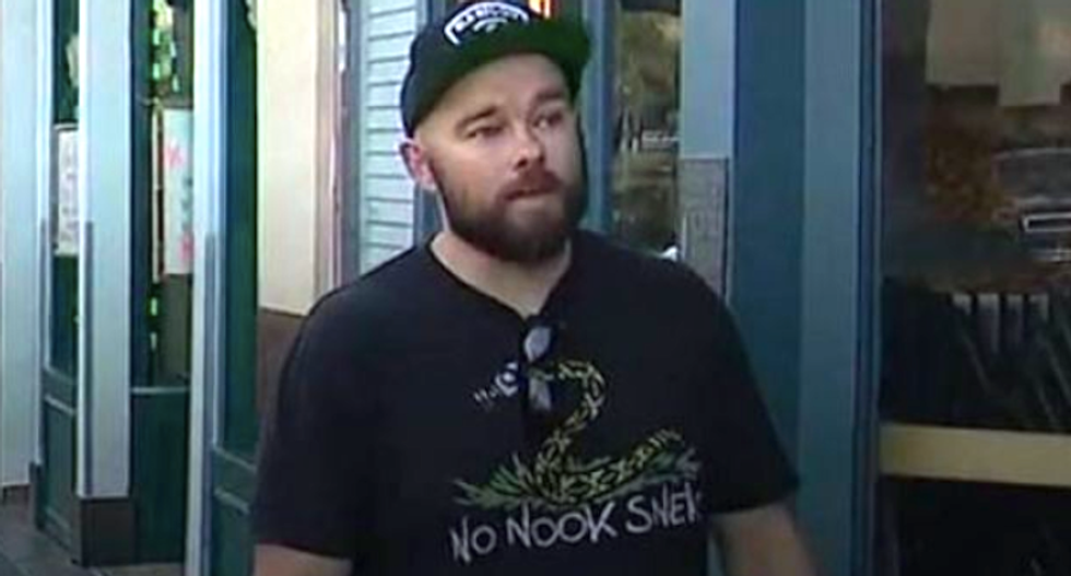 Lockdown protester charged with kidnapping in bizarre attack on TV news photographer