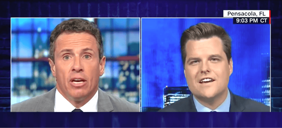 Republican Rep Matt Gaetz goes down in flames against Chris Cuomo with weak defense of Brett Kavanagh
