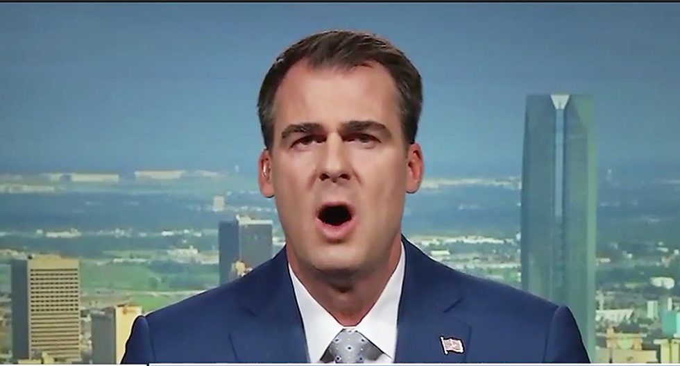 Oklahoma governor humiliated on Fox News when asked about medical association opposing reopening