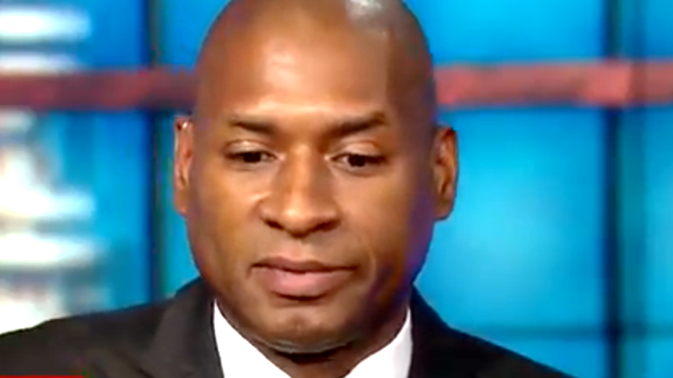 NYT columnist Charles Blow tears up describing his own childhood sexual assault to explain Dr. Ford's dilemma
