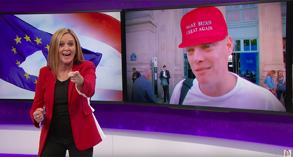 Samantha Bee: Brexit shows why Donald Trump must lose in a ‘f*cking landslide’