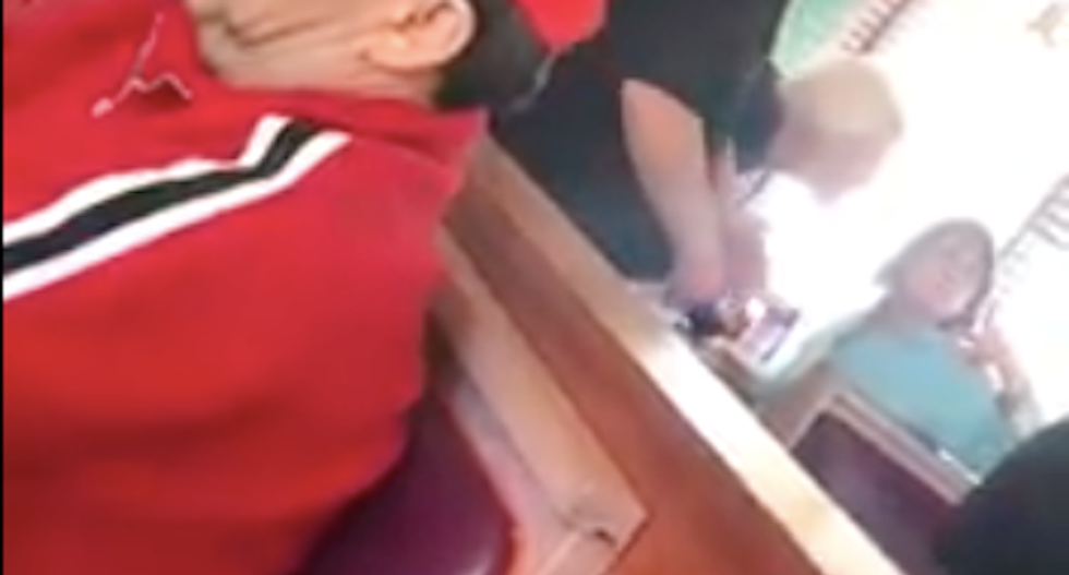 WATCH: White woman flips out inside Mexican restaurant after hearing manager speak Spanish